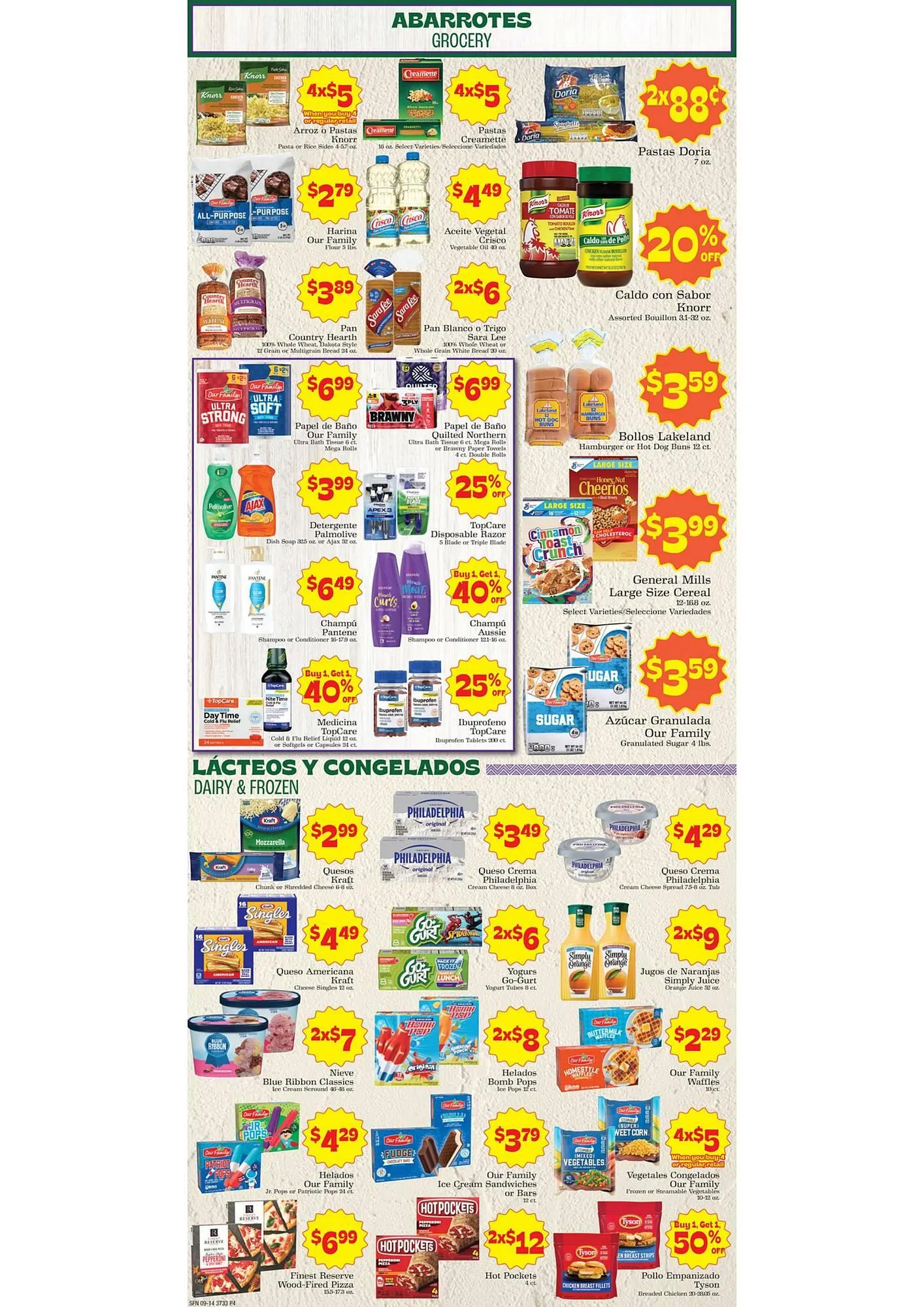 Weekly ad Supermercado Nuestra Familia weekly ad from September 14 to September 20 2025 - Page 4