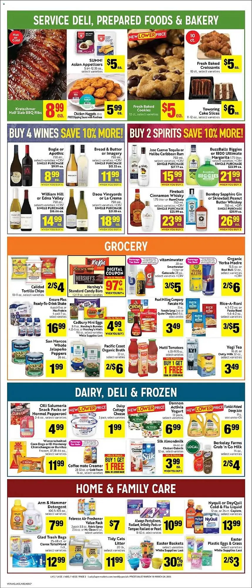 Weekly ad Lucky Supermarkets weekly ad from March 18 to March 24 2026 - Page 2