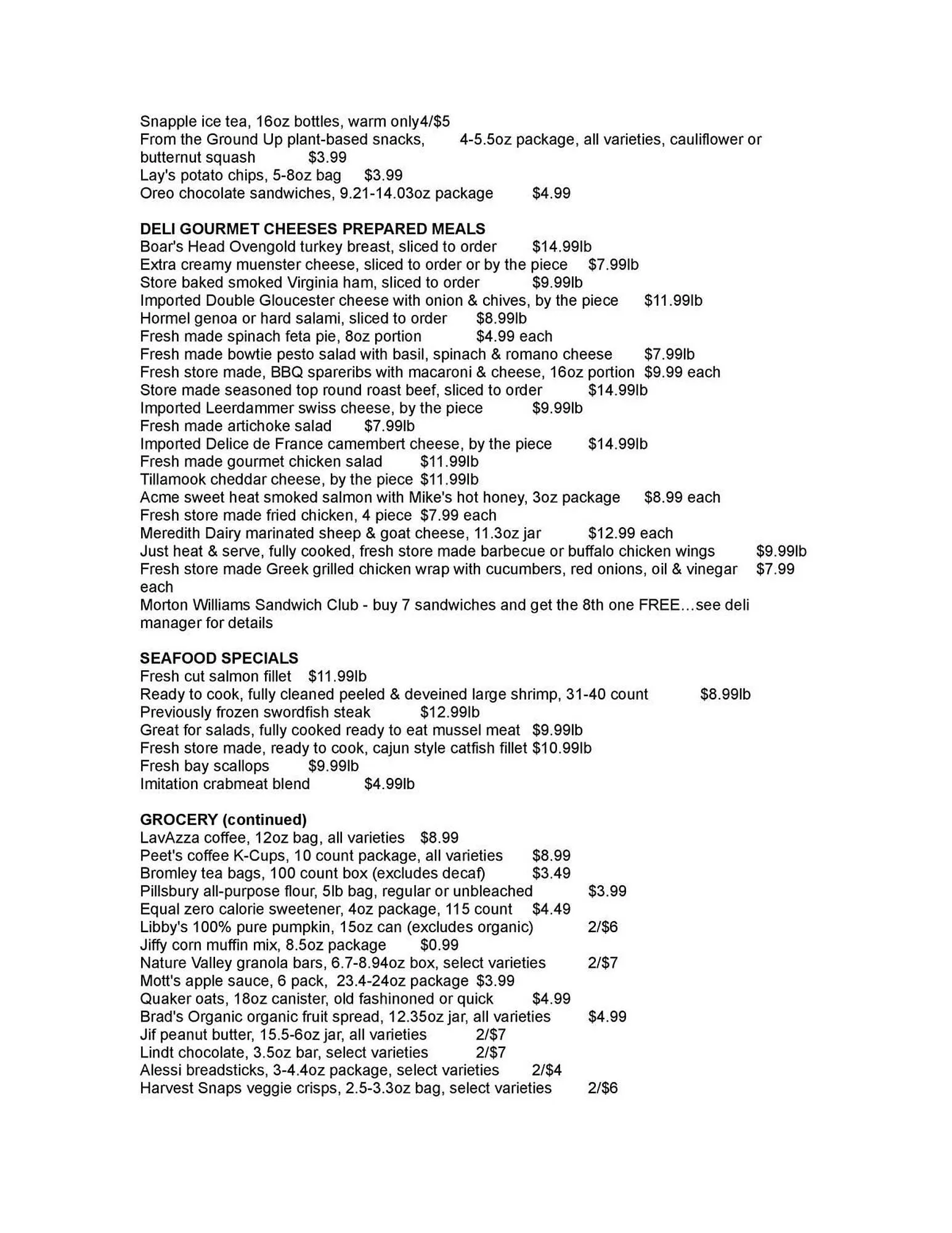 Weekly ad Morton Williams weekly ad from October 18 to October 24 2025 - Page 2