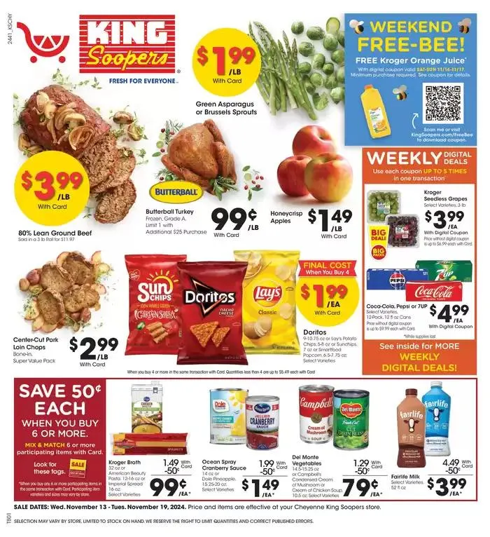 Weekly ad Top deals for all customers from November 13 to November 19 2024 - Page 1