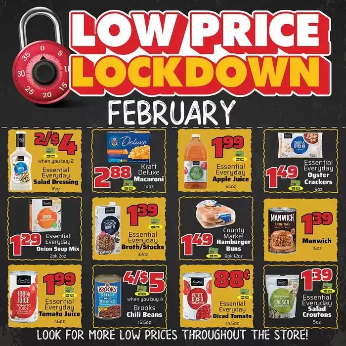 Weekly ad Current bargains and offers from February 5 to February 28 2025 - Page 1