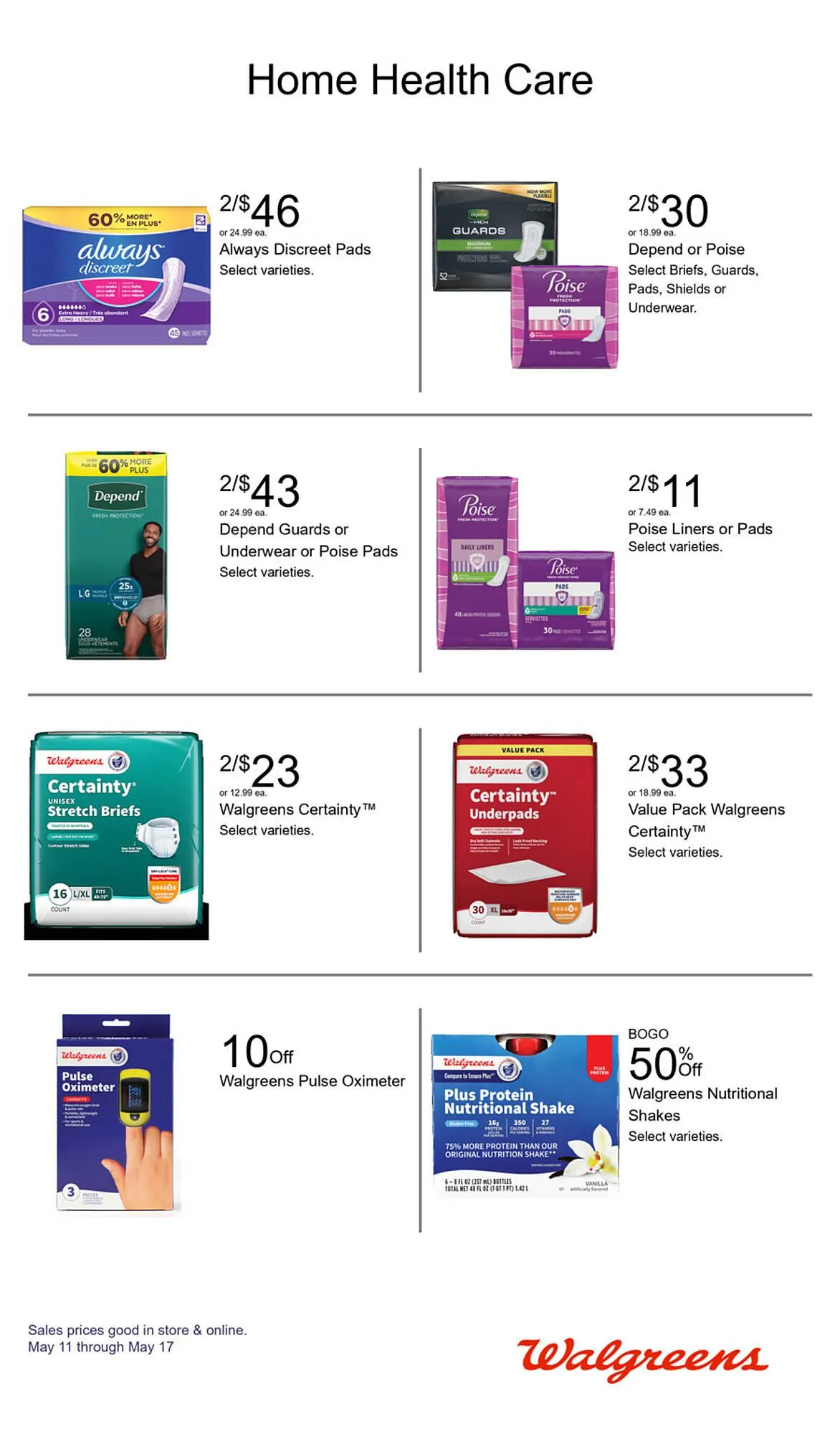Weekly ad Walgreens Weekly Ad from May 11 to May 17 2025 - Page 15