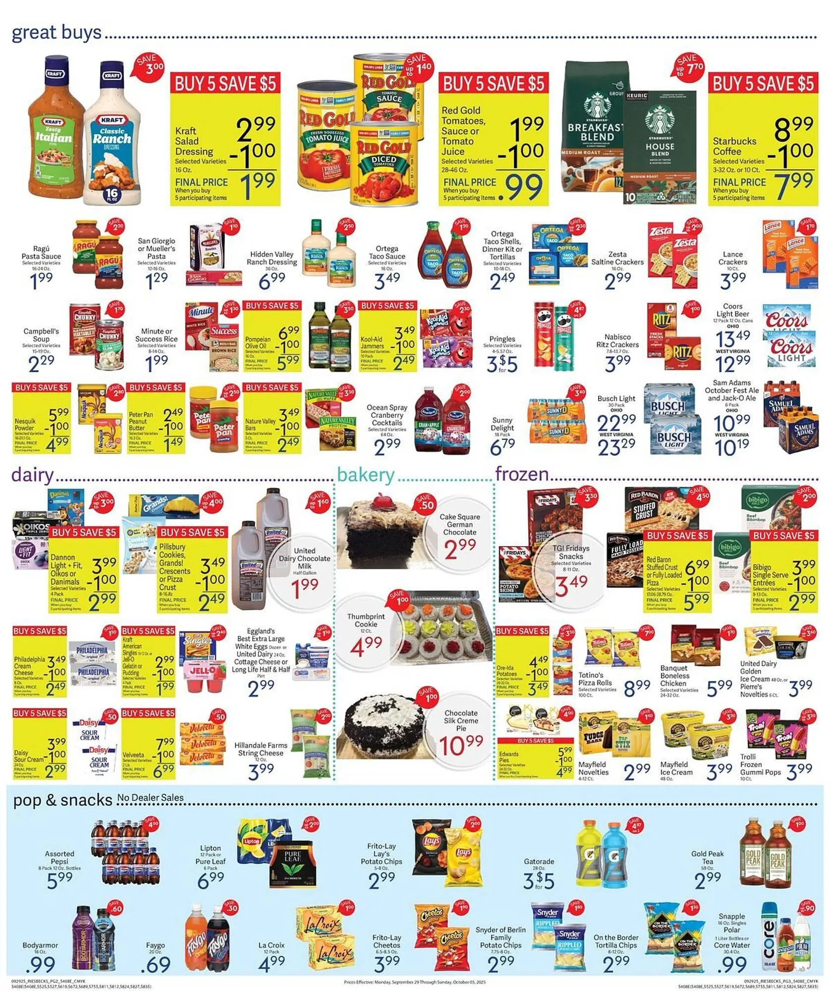 Weekly ad Riesbeck weekly ad from September 29 to October 5 2025 - Page 4
