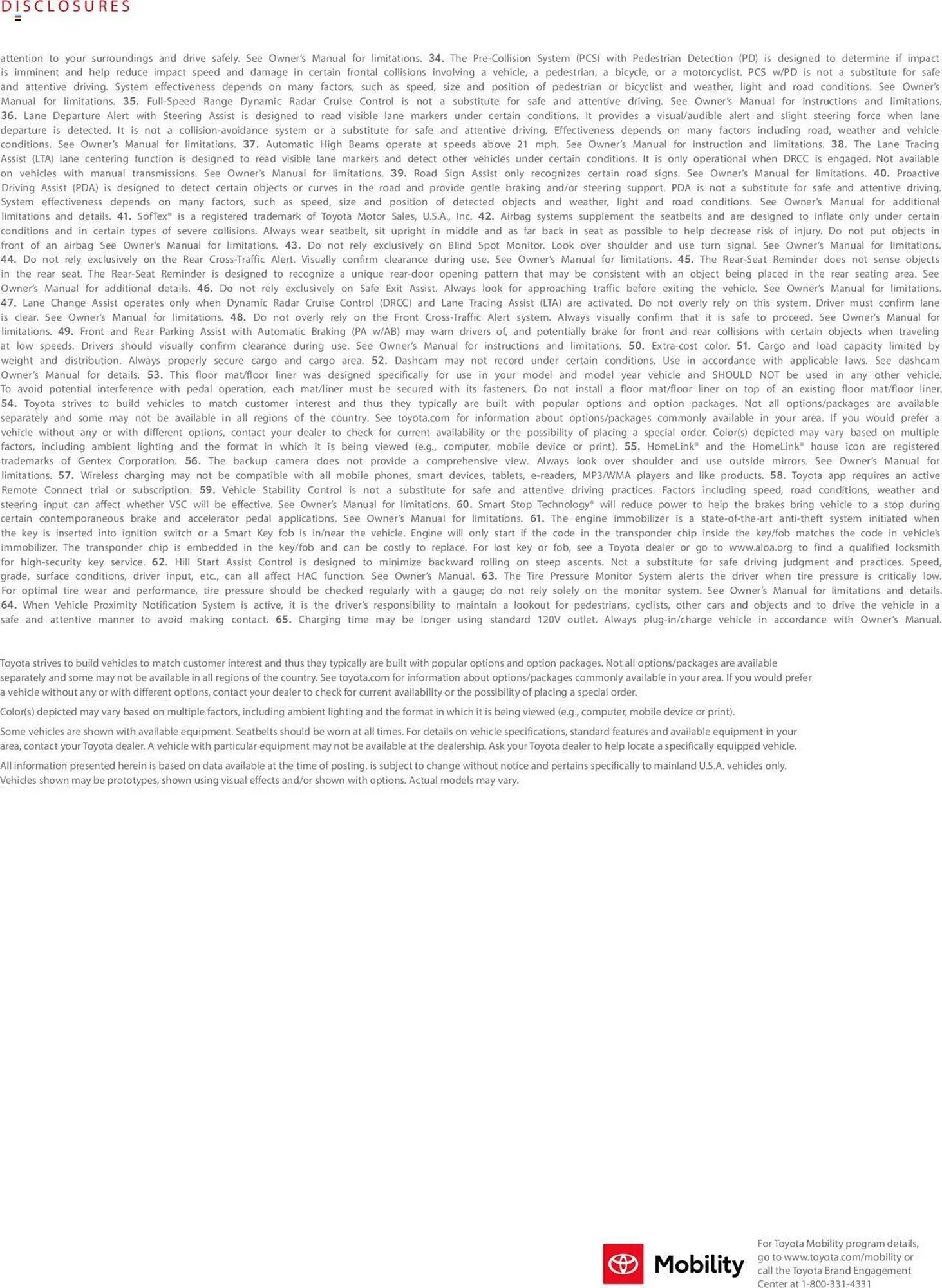 Weekly ad Toyota Weekly Ad from February 28 to December 31 2024 - Page 18