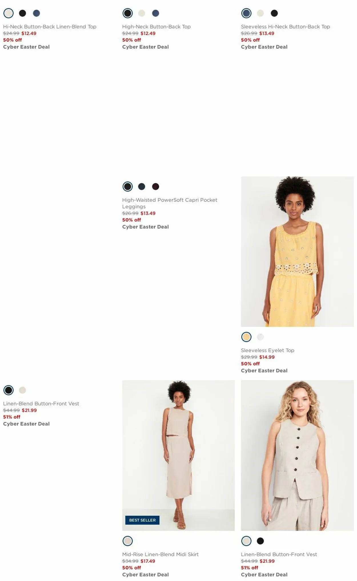 Weekly ad Old Navy from April 1 to April 30 2025 - Page 1