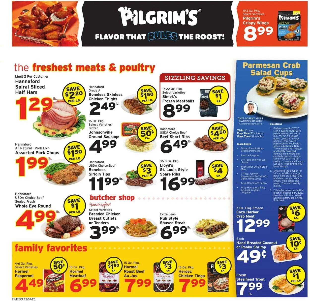 Weekly ad Hannaford Current weekly ad from December 7 to December 13 2025 - Page 2