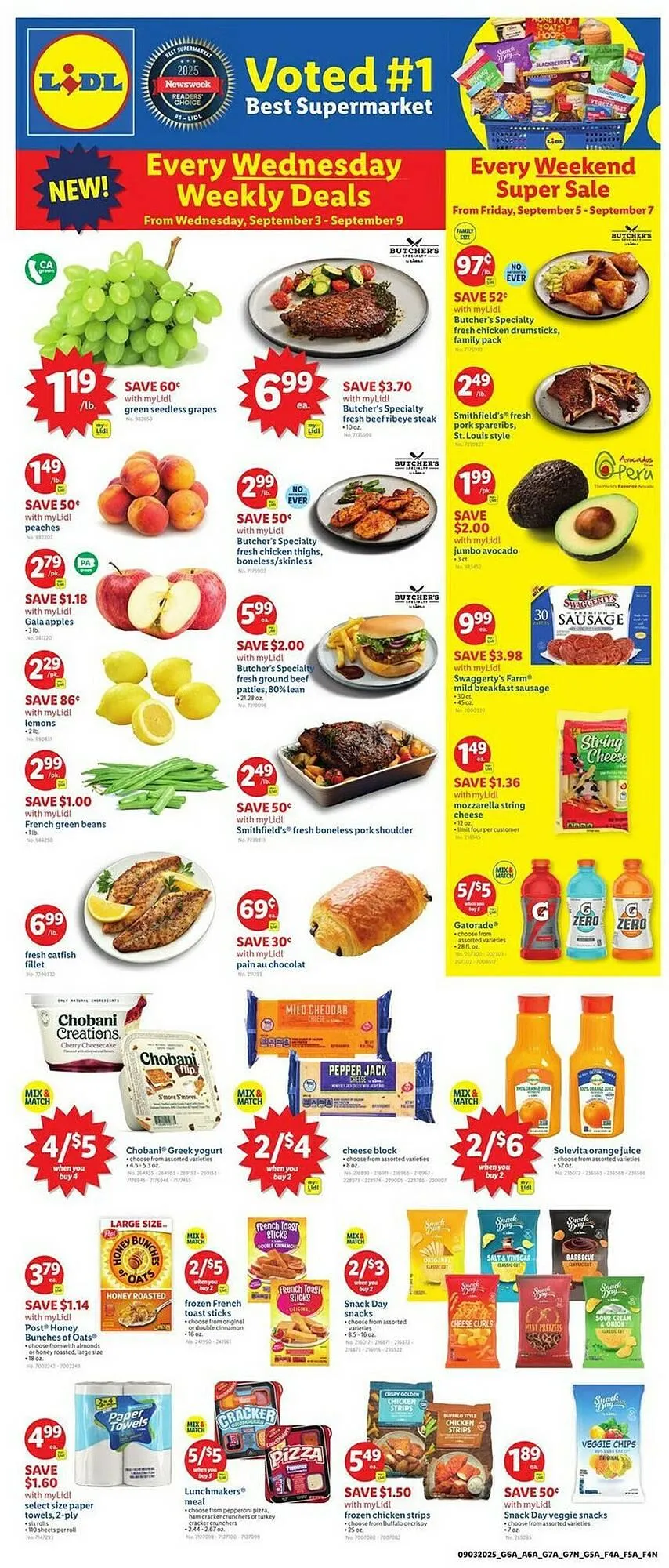 Weekly ad Lidl Weekly Ad from September 3 to September 9 2025 - Page 1