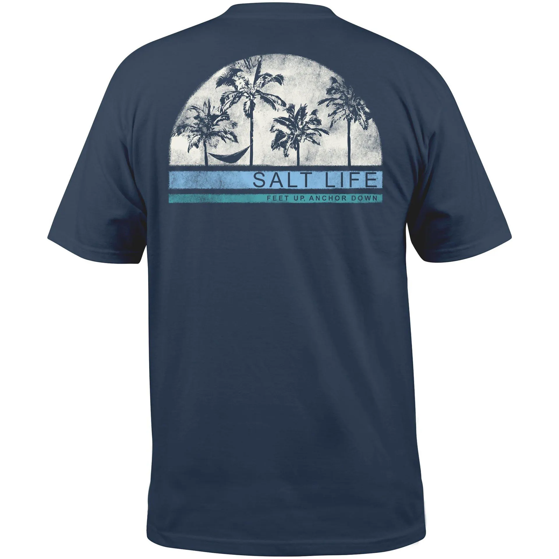 Salt Life Mens Sun Stripes Short Sleeve T-Shirt