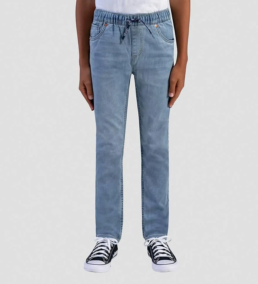 Pull On Skinny Fit Big Boys Pants 8-20