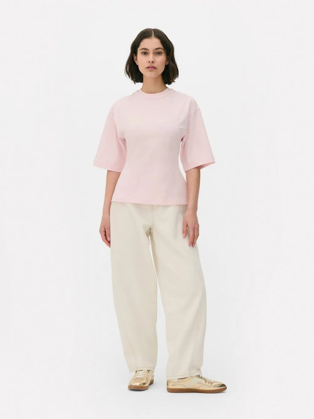 Cinched Short Sleeve T-Shirt