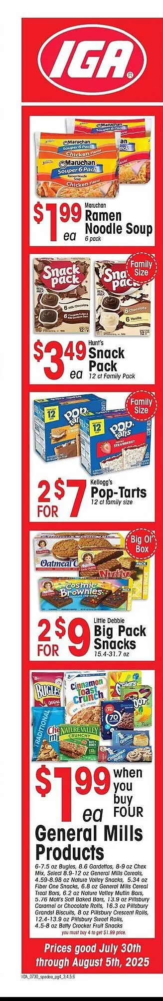 Weekly ad IGA Weekly Ad from July 30 to August 5 2025 - Page 7