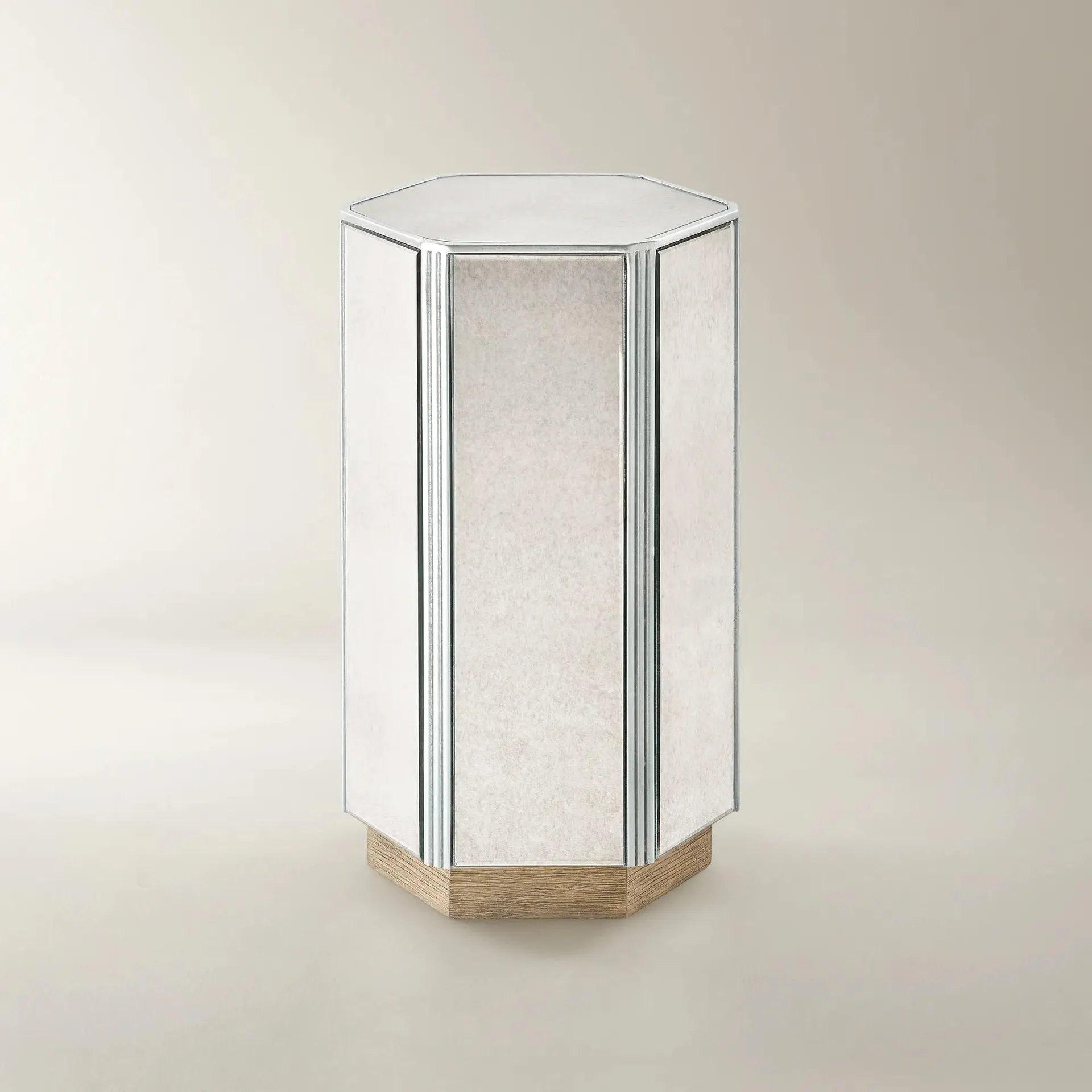 Glimmer Mirrored Side Table