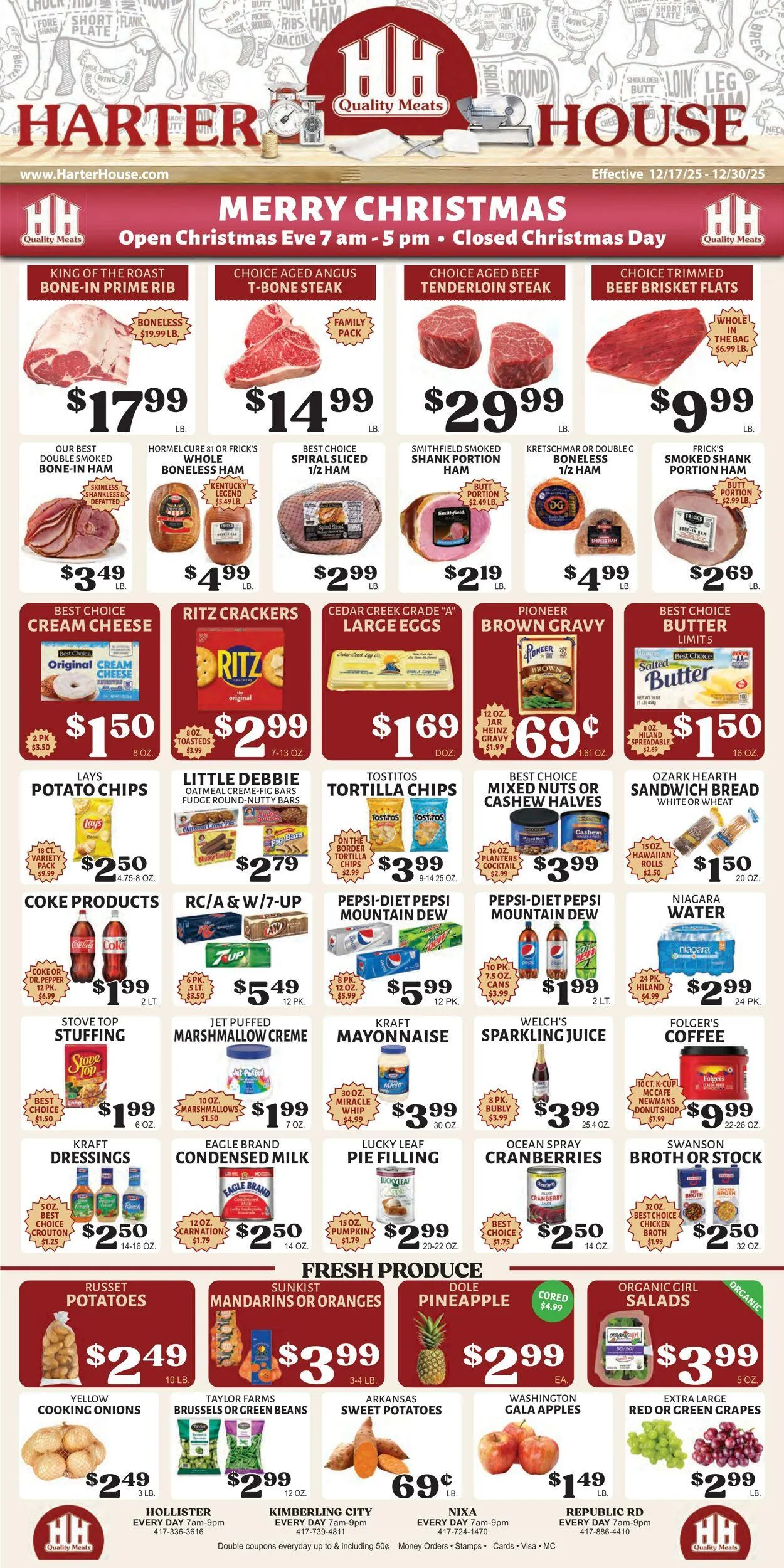 Weekly ad Harter House - Nixa from December 17 to December 23 2025 - Page 1