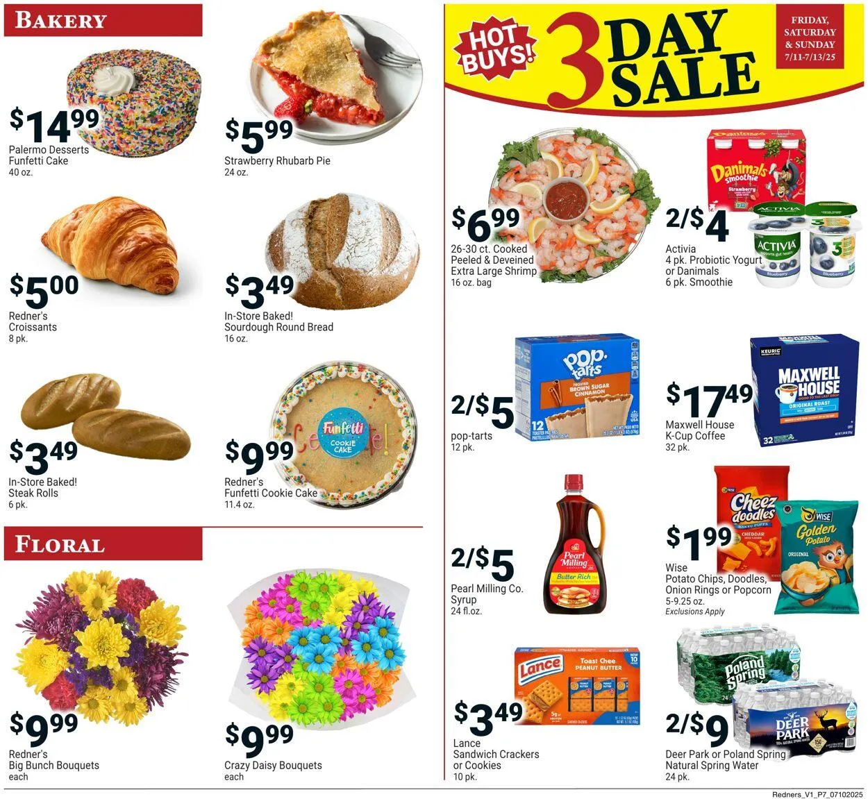 Weekly ad Redner’s Warehouse Market Current weekly ad from July 10 to July 16 2025 - Page 7