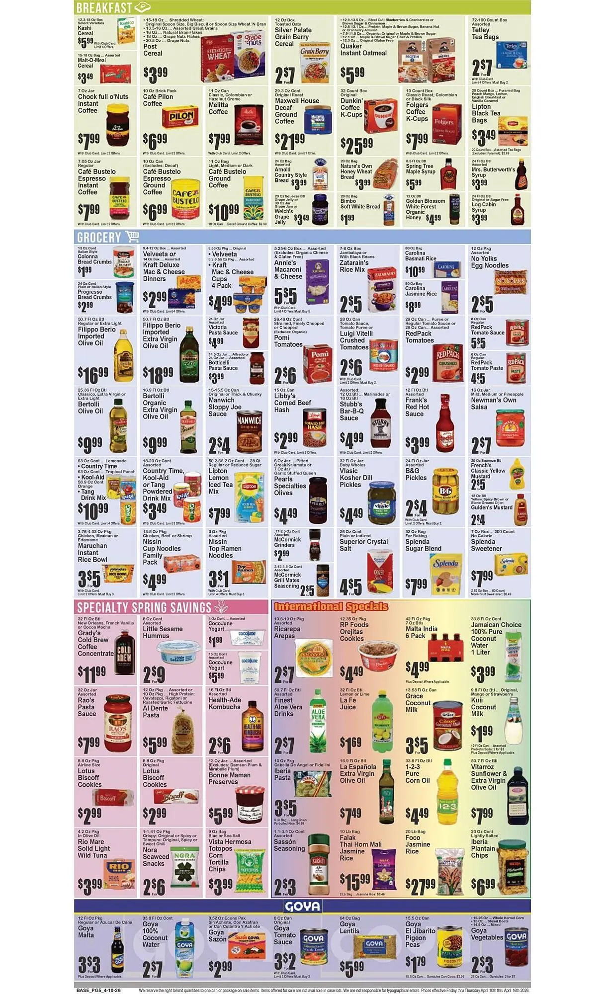 Weekly ad Key Food circular from April 13 to April 16 2026 - Page 5