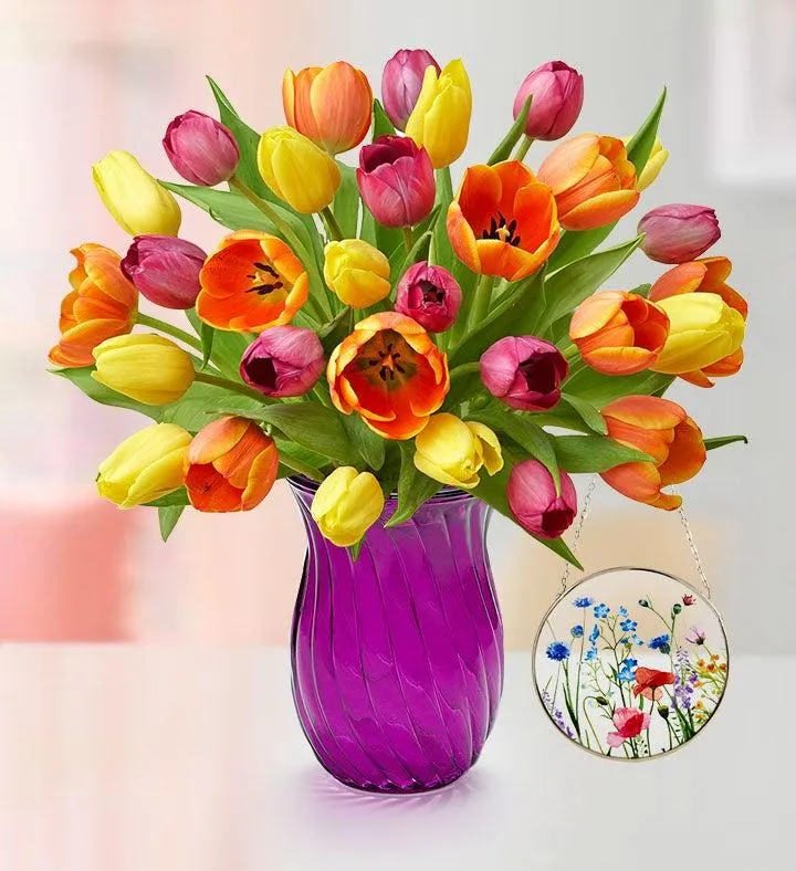 Assorted Tulip Bouquet