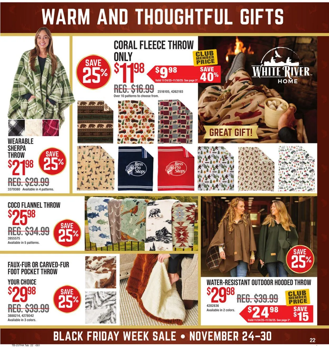 Weekly promotion Cabela's Current weekly ad spanning from November 24 to November 30 2025 - Page 21 for Catalogue 365