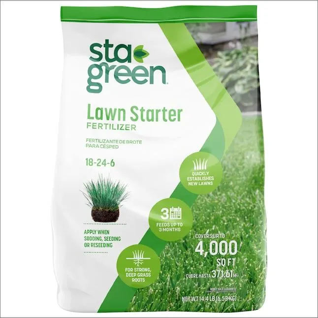 Sta-Green 14.4-lb 4000-sq ft 18-24-6 Lawn Starter Fertilizer