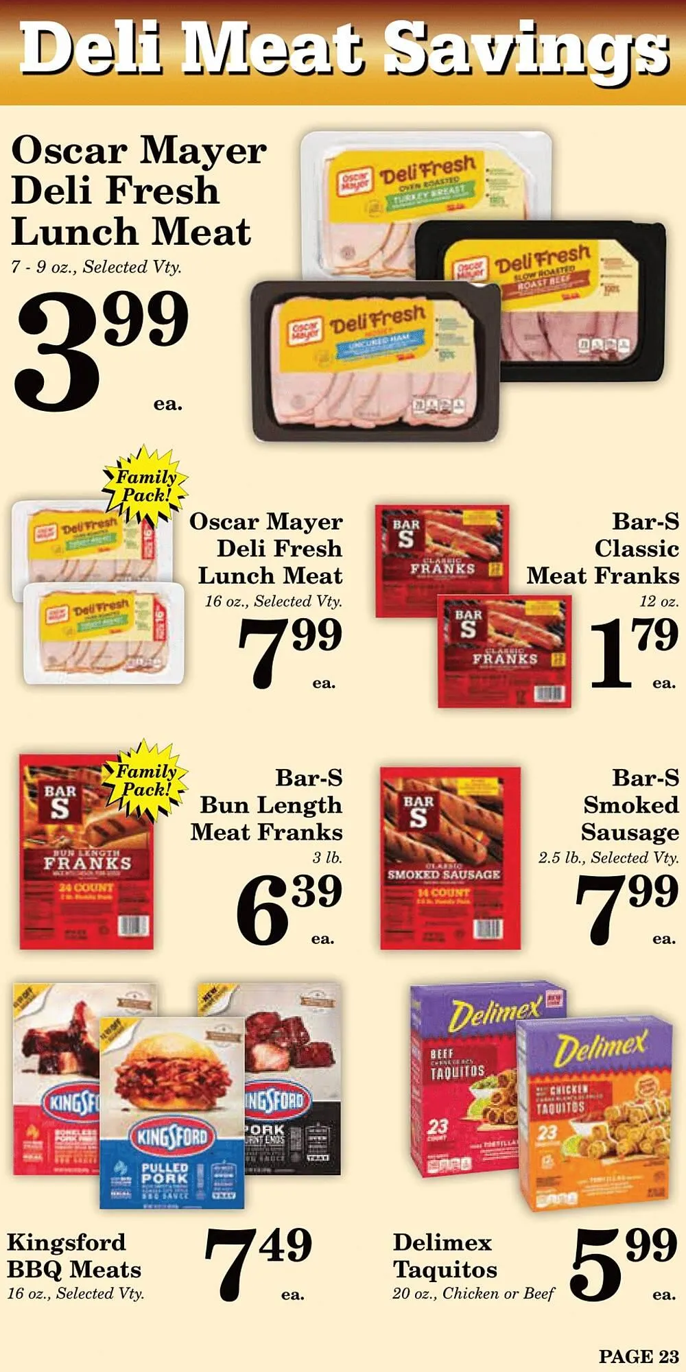 Weekly ad Harvest Foods ad from April 2 to April 29 2025 - Page 24