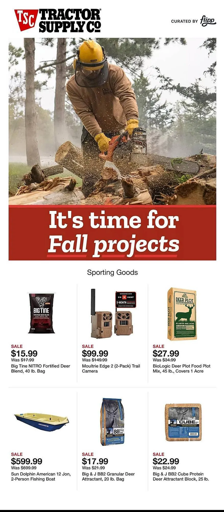 Weekly ad Tractor Supply Company weekly ad from September 9 to September 15 2025 - Page 1