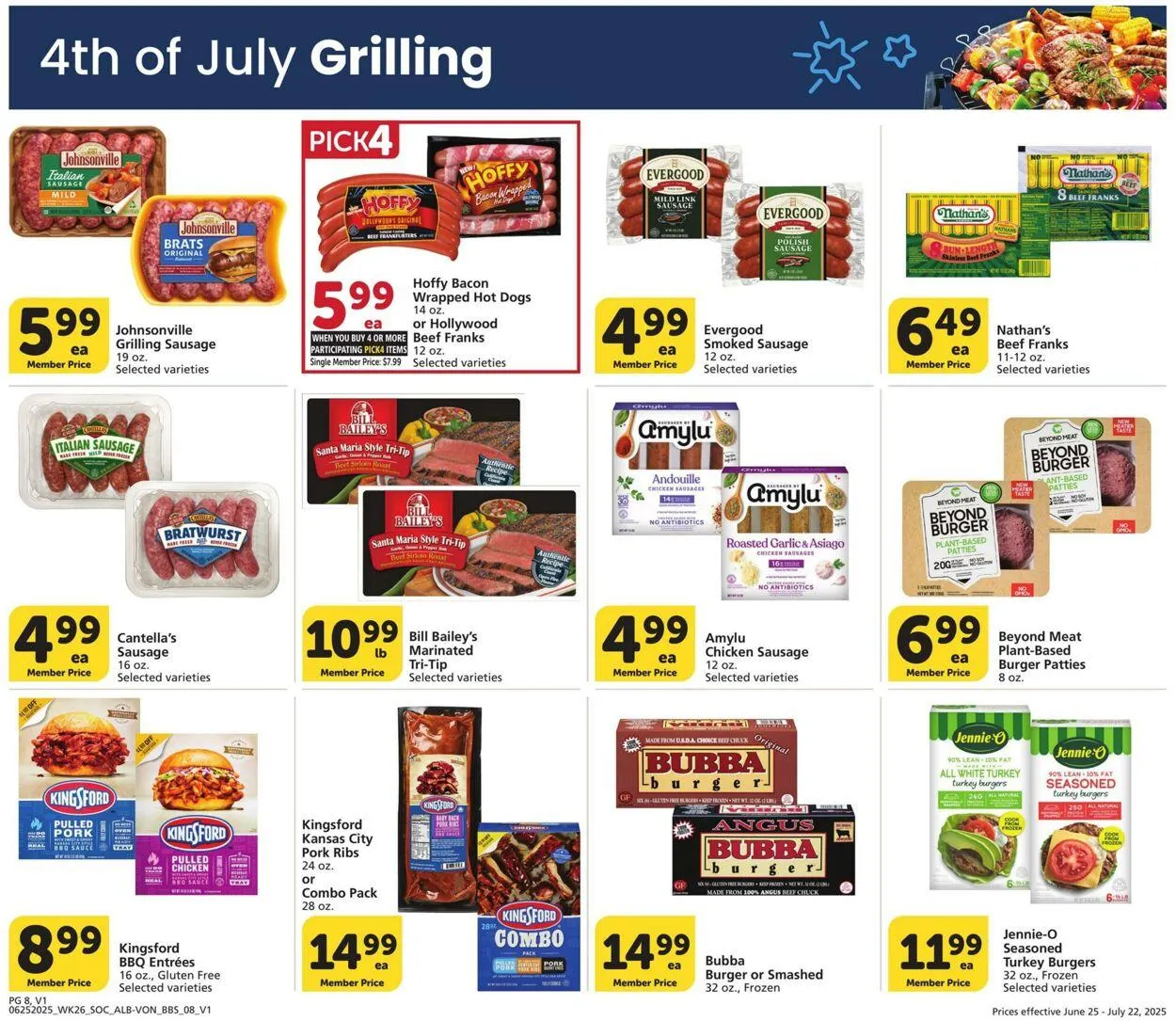 Catálogo de Vons Current weekly ad 25 de junio al 22 de julio 2025 - Página 8