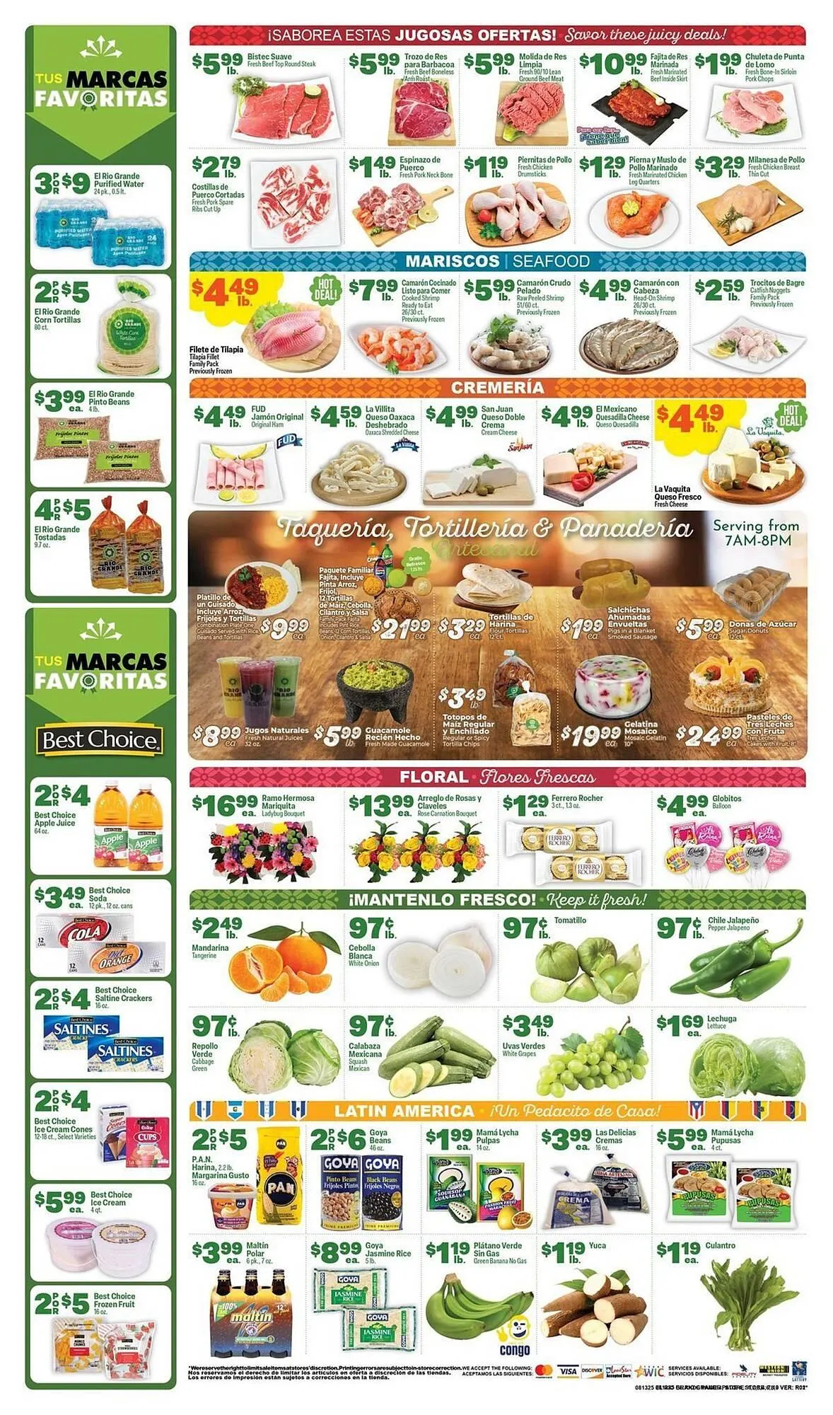 Weekly ad El Rio Grande Weekly Ad from August 13 to August 19 2025 - Page 3