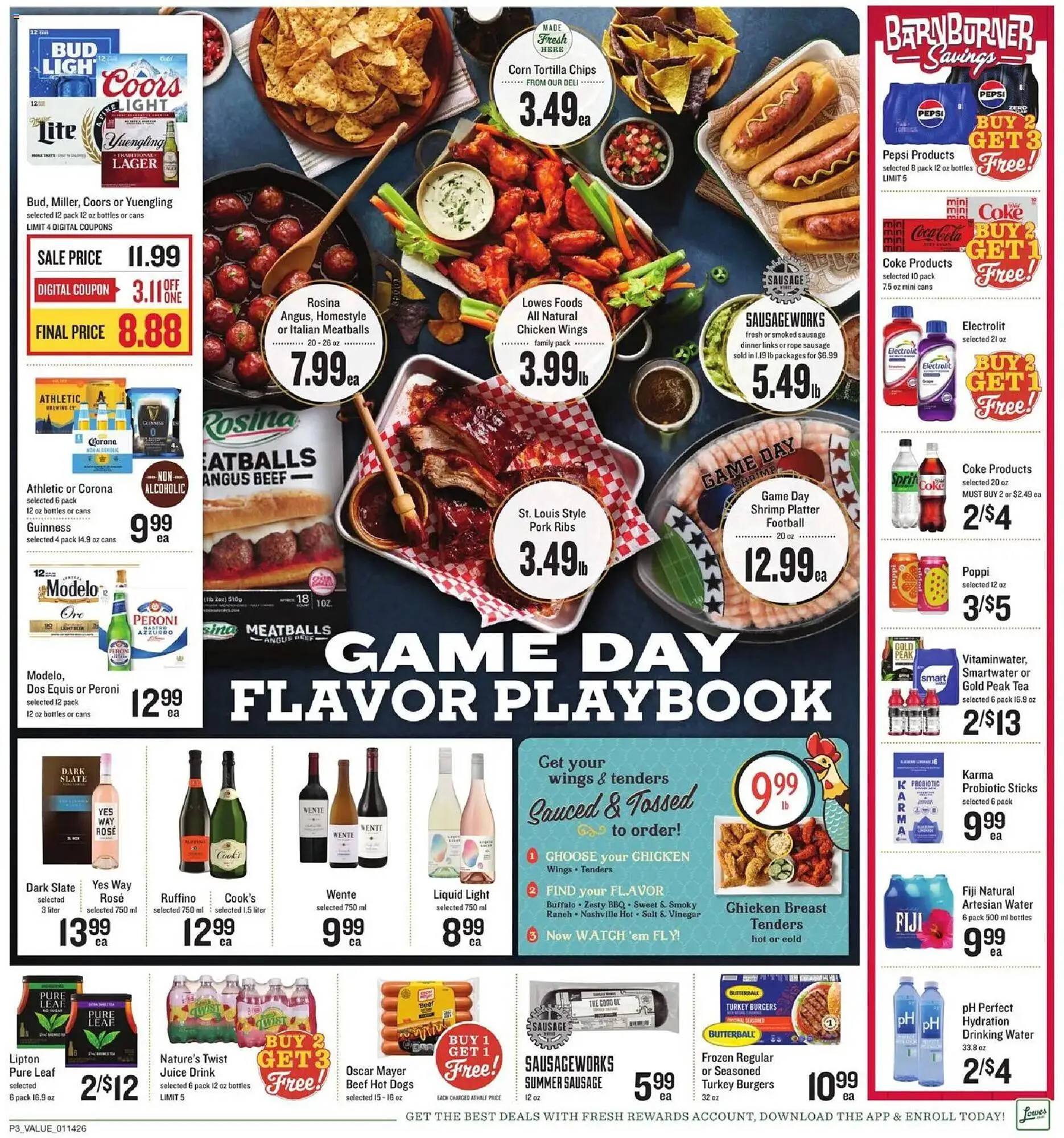 Weekly ad Lowes Foods weekly ad from January 14 to January 21 2026 - Page 4