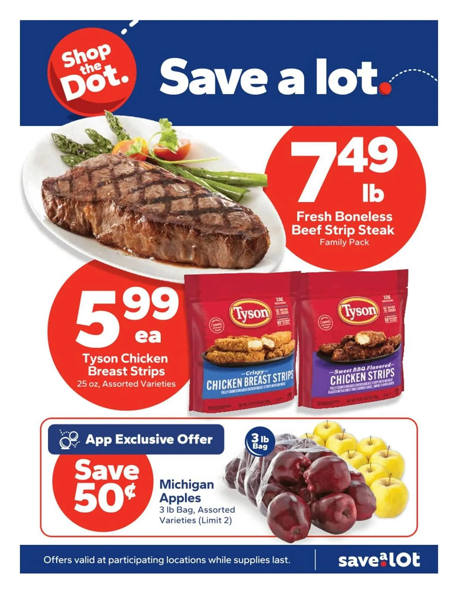 Weekly ad Save a Lot weekly ad from September 10 to September 16 2025 - Page 1