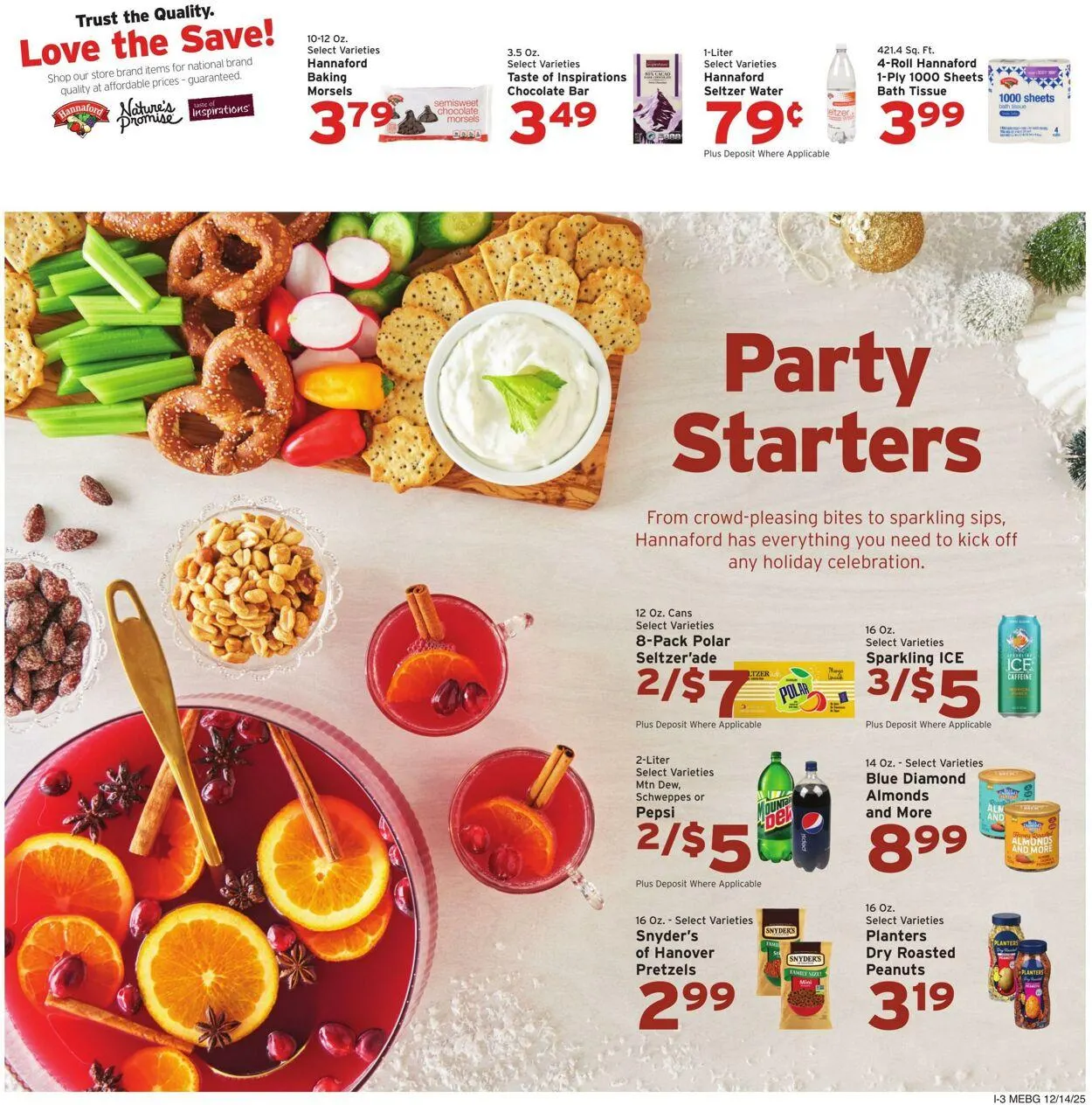 Weekly promotion Hannaford Current weekly ad spanning from December 14 to December 20 2025 - Page 11 for Catalogue 365