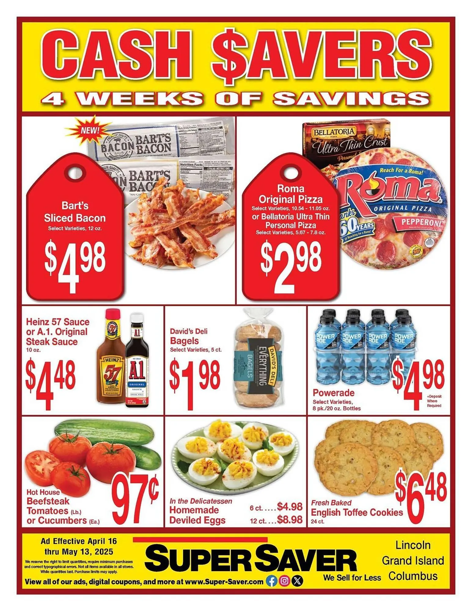 Weekly ad Super Saver Weekly Ad from May 7 to May 13 2025 - Page 1