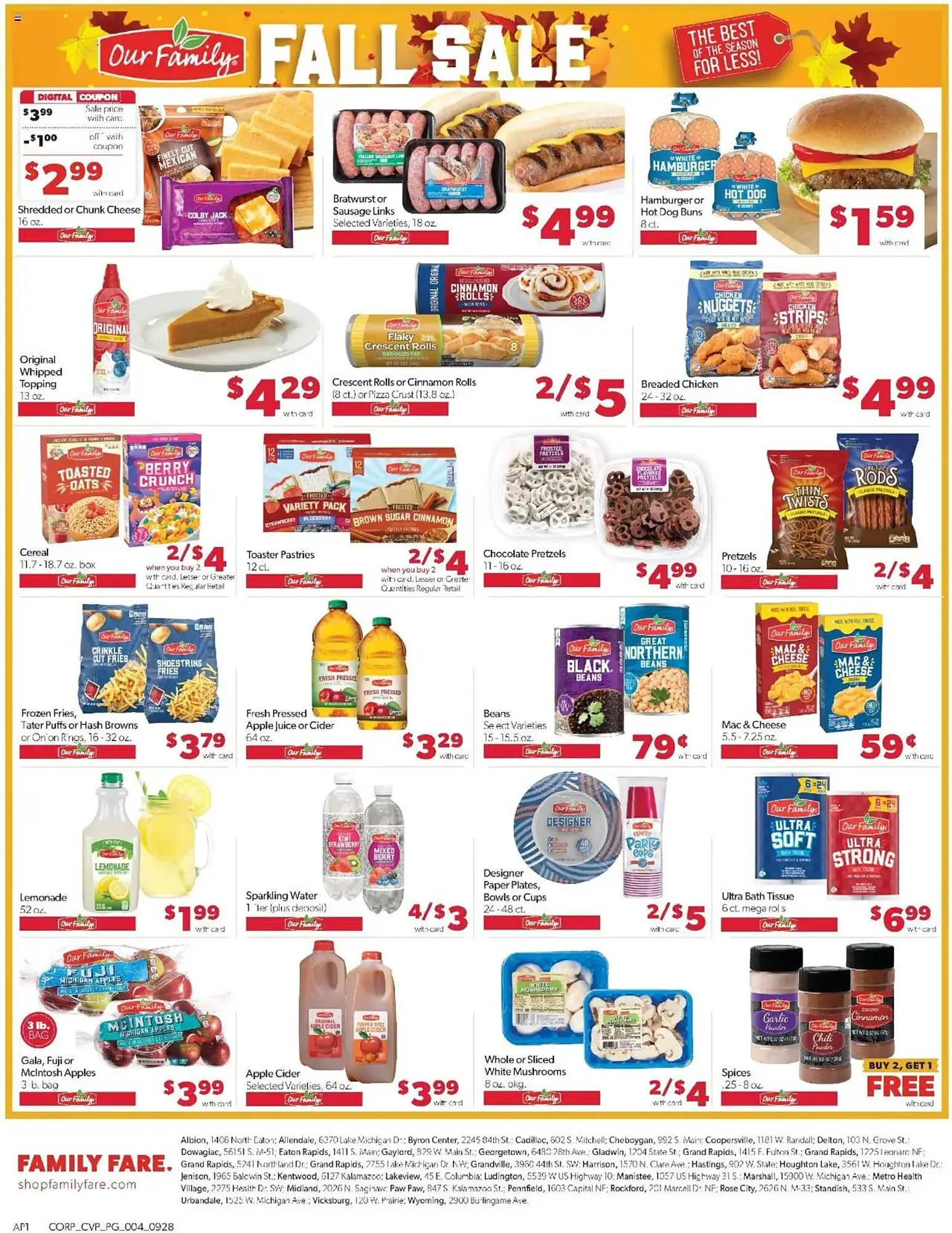 Weekly ad Family Fare weekly ad from September 28 to October 4 2025 - Page 4