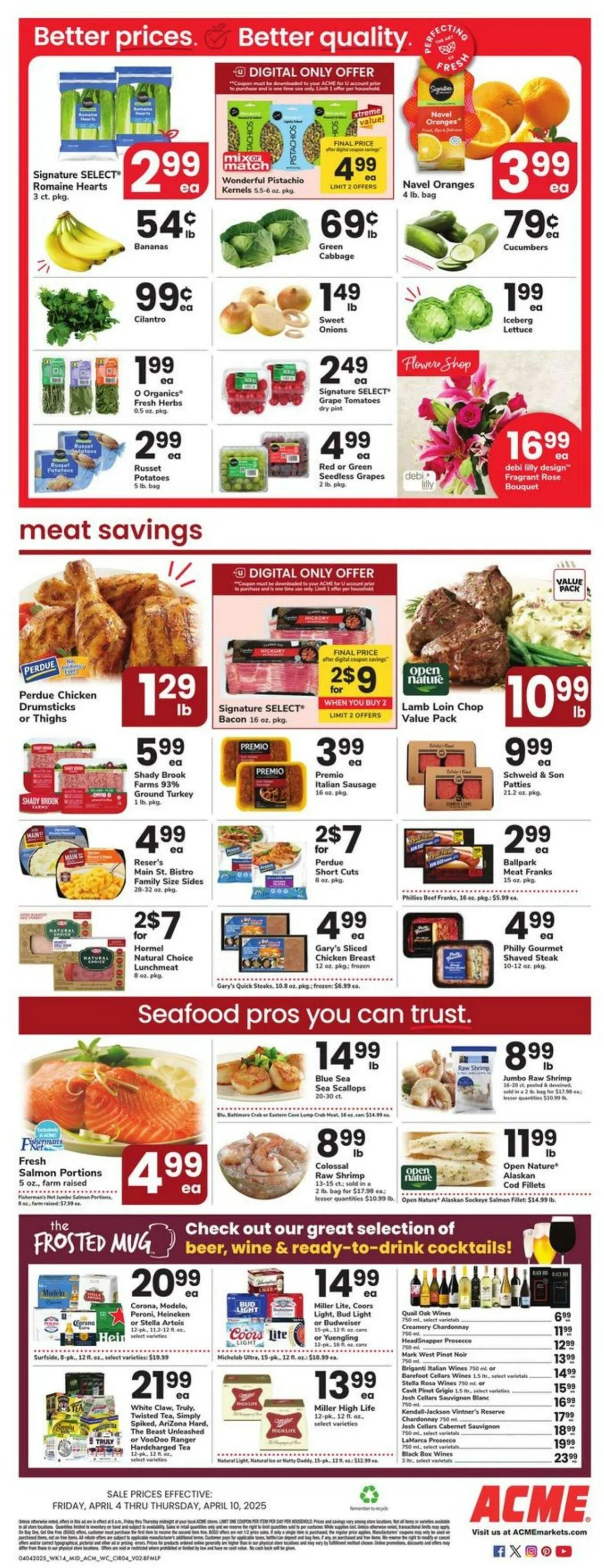 Catálogo de Acme Current weekly ad 4 de abril al 10 de abril 2025 - Página 4