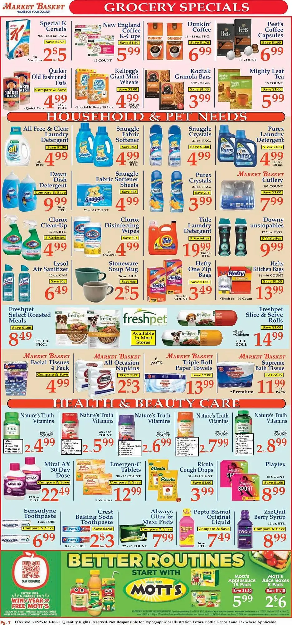Weekly ad Market Basket Weekly Ad from January 12 to January 18 2025 - Page 7