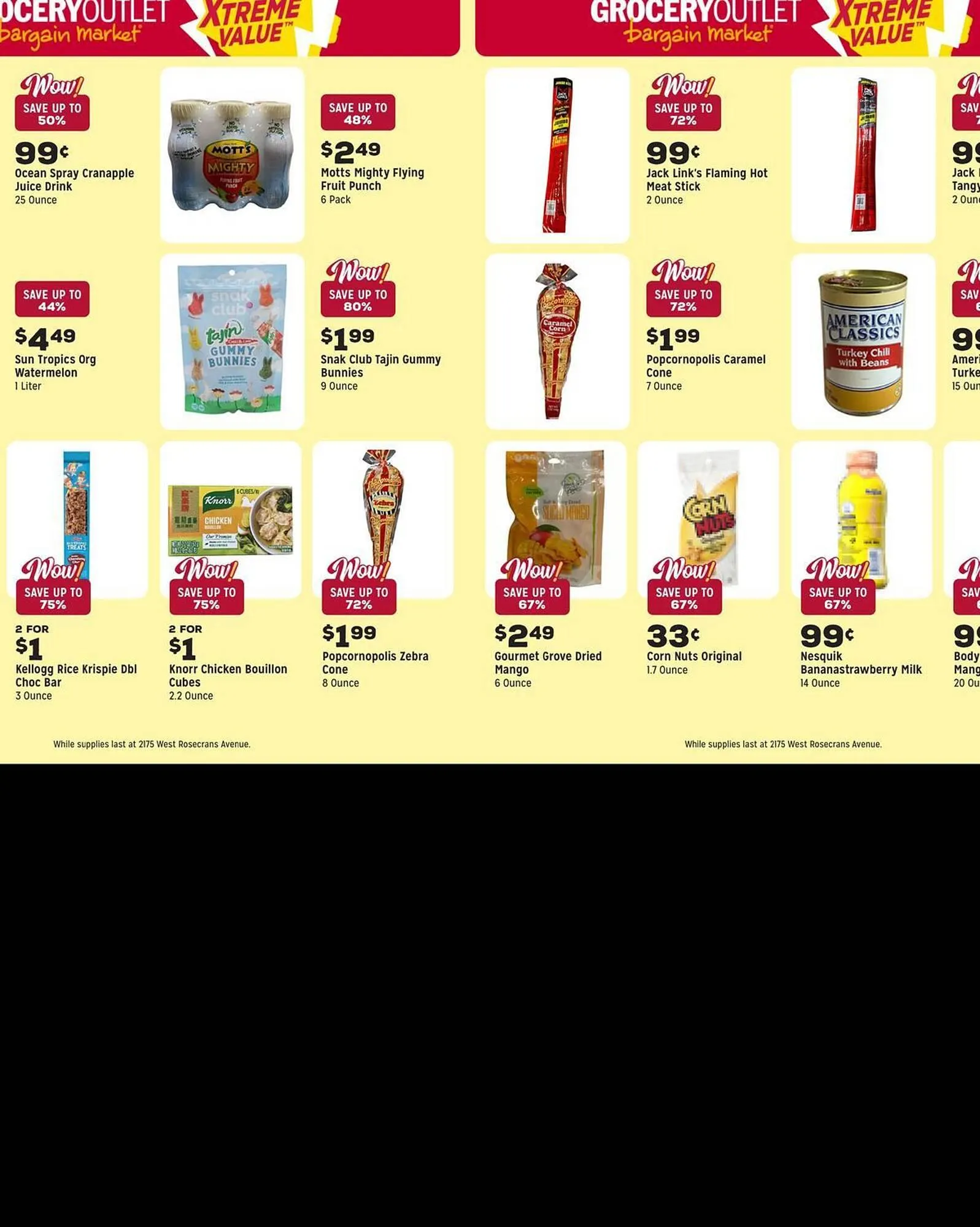 Weekly promotion Grocery Outlet weekly ad spanning from April 1 to April 7 2026 - Page 9 for Catalogue 365