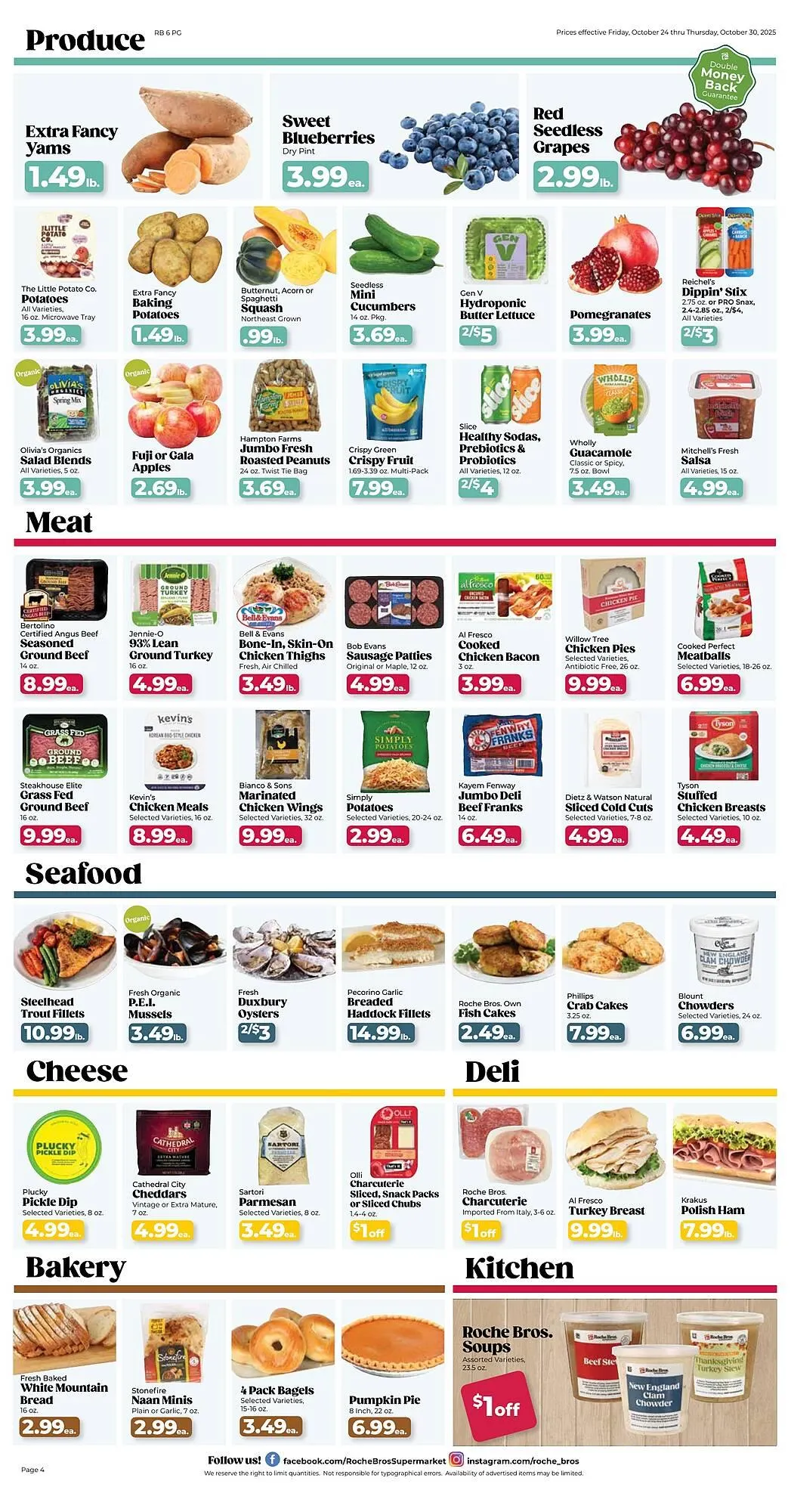 Weekly ad Roche Bros weekly ad from October 24 to October 30 2025 - Page 4