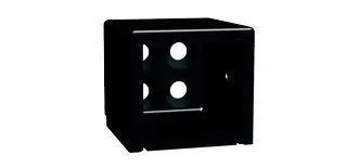 53504008 Bracket, Universal, Steel, Black Sand, For: Fe26 Steel Railing