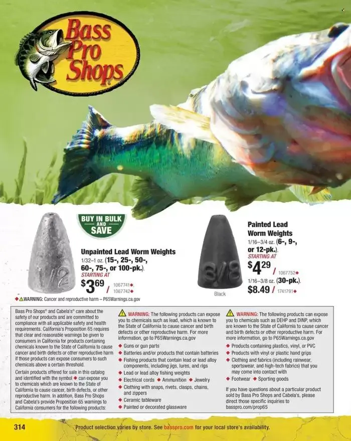 Weekly ad Cabela's Weekly ad from January 31 to February 6 2025 - Page 314