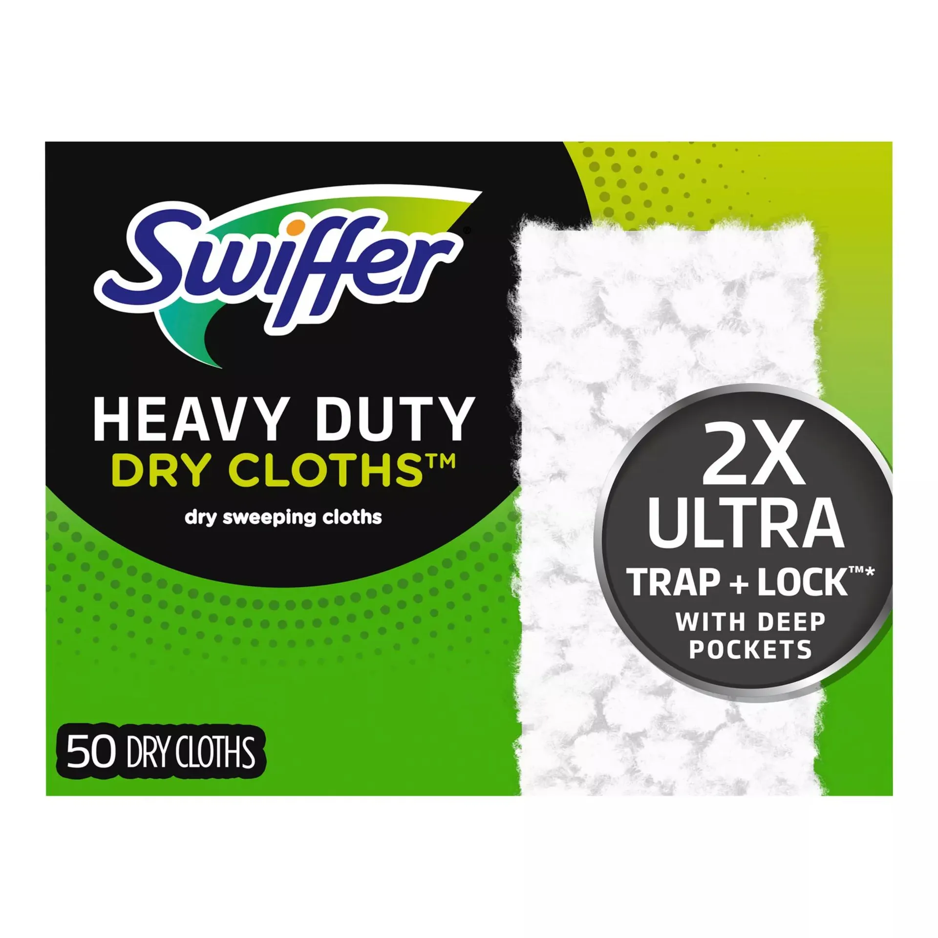 Swiffer Sweep and Mop Heavy-Duty Dry Cleaning Pads, 50 ct.