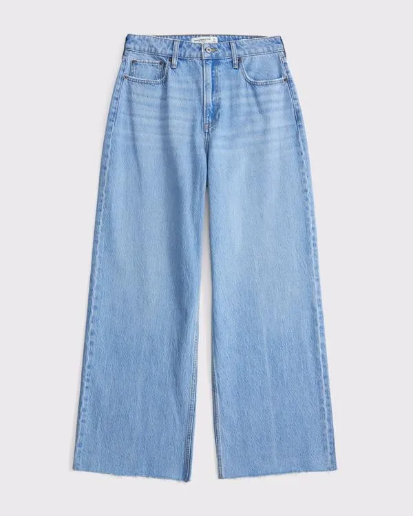 Curve Love High Rise Wide Leg Jean