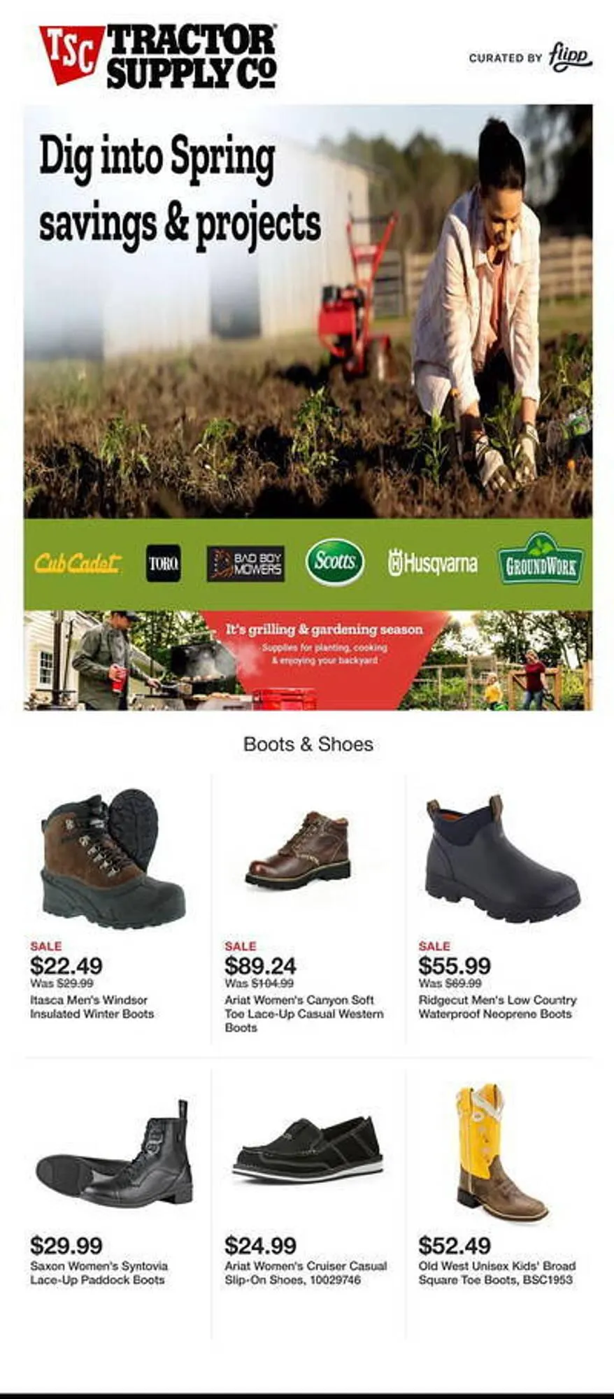 Weekly ad Tractor Supply Company Weekly Ad from April 1 to April 7 2025 - Page 1