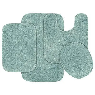 Garland Deco Nylon 4-piece Bath Rug Set
