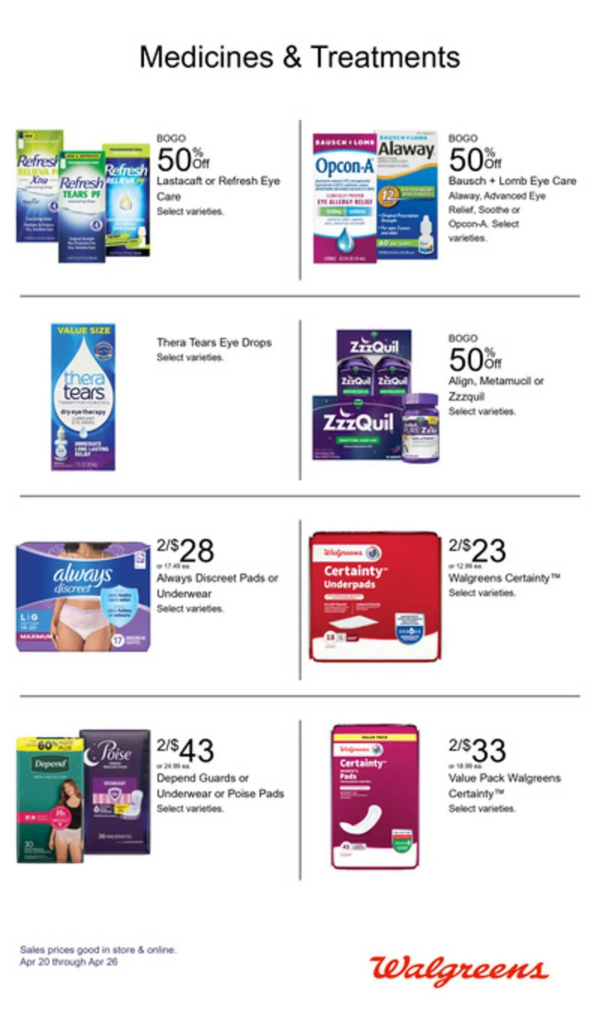 Weekly ad Walgreens Weekly Ad from April 20 to April 26 2025 - Page 11