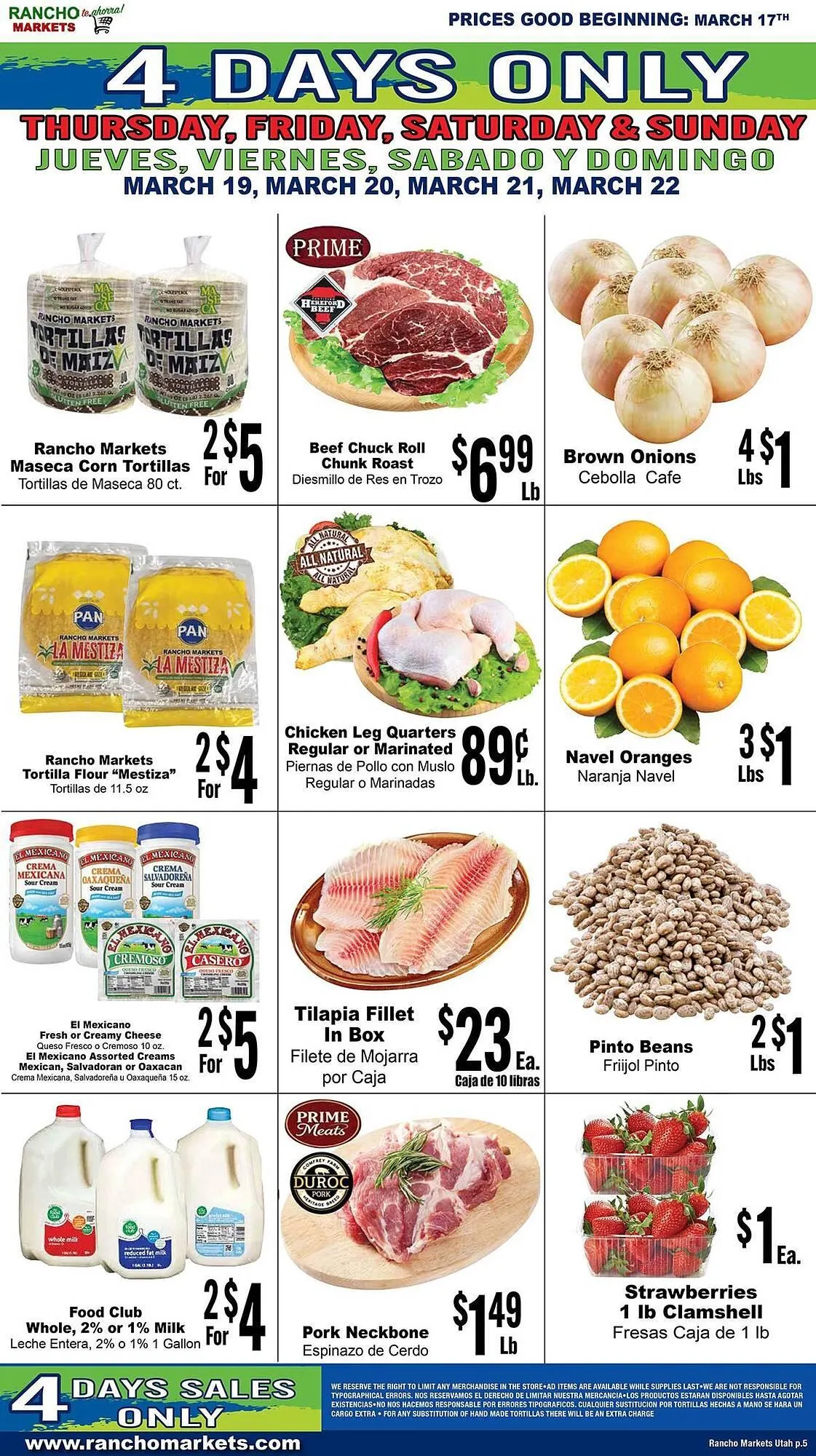 Weekly ad Rancho Markets weekly ad from March 17 to March 23 2026 - Page 5