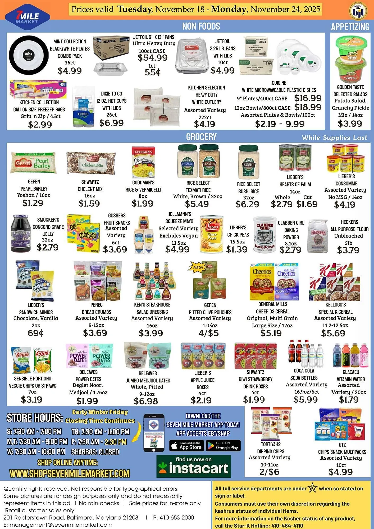 Weekly ad Seven Mile Market circular from November 18 to November 24 2025 - Page 2