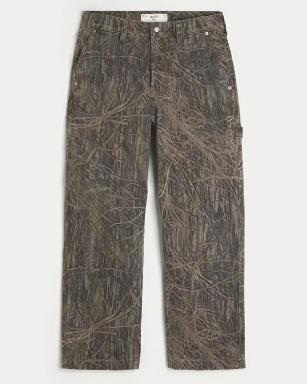 Camo Baggy Painter Jeans