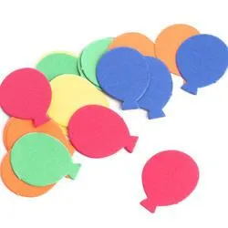 Colorful Paper Balloon Confetti (Package of 25 pieces)