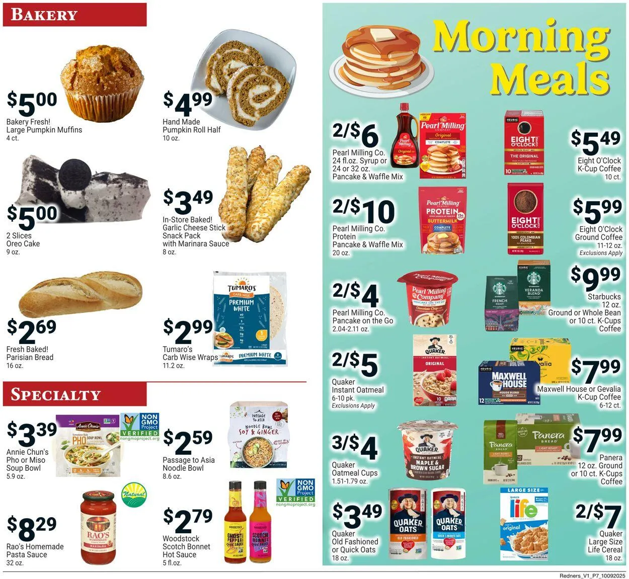 Weekly ad Redner’s Warehouse Market Current weekly ad from October 9 to October 15 2025 - Page 7