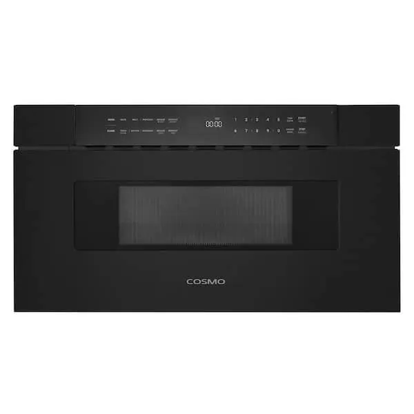 30 in. Built-in Microwave Drawer, Automatic Presets, Touch Controls, Defrosting Rack, 1.2 cu. ft. Capacity, Matte Black