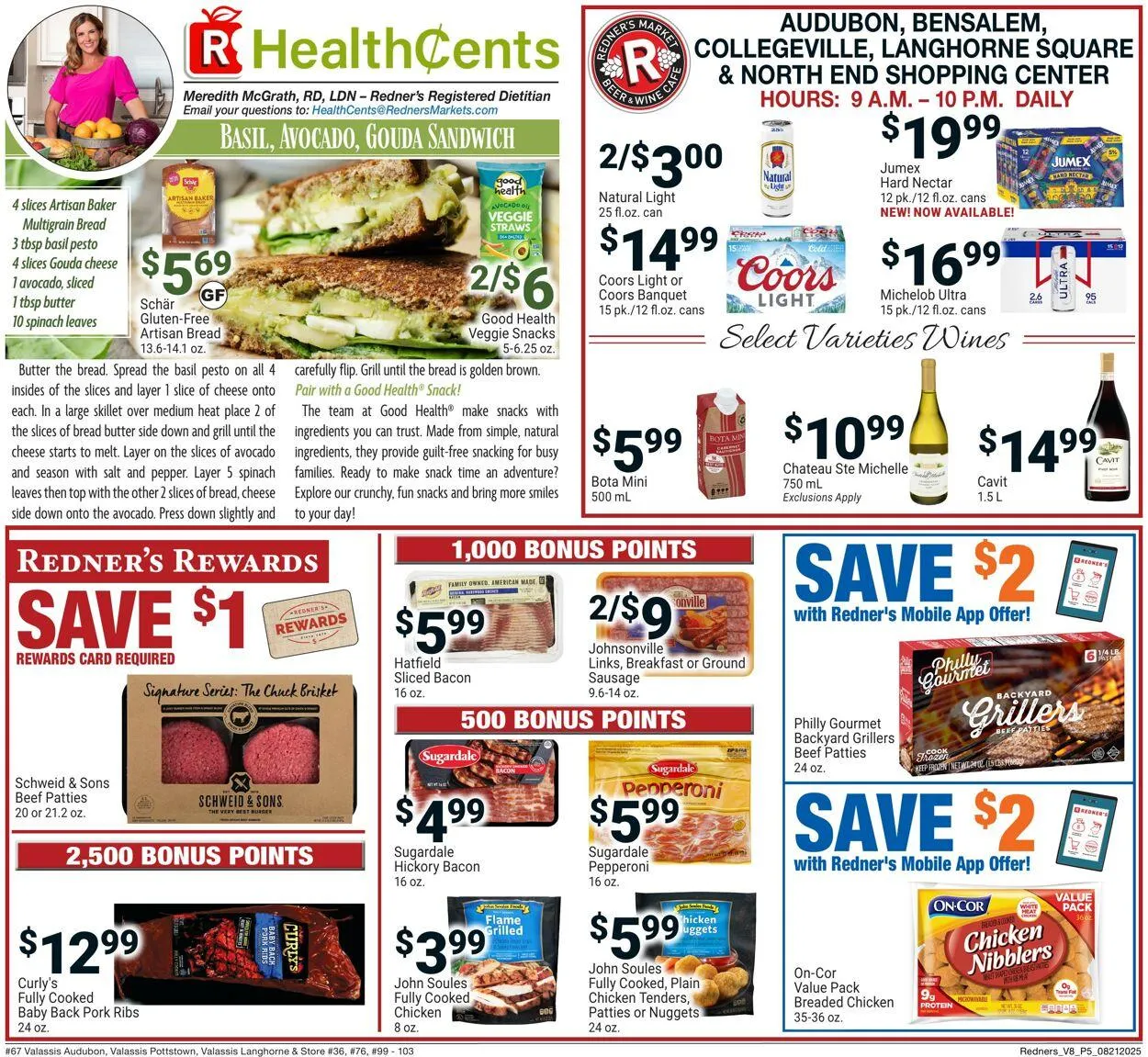 Weekly ad Redner’s Warehouse Market Current weekly ad from August 21 to August 27 2025 - Page 5