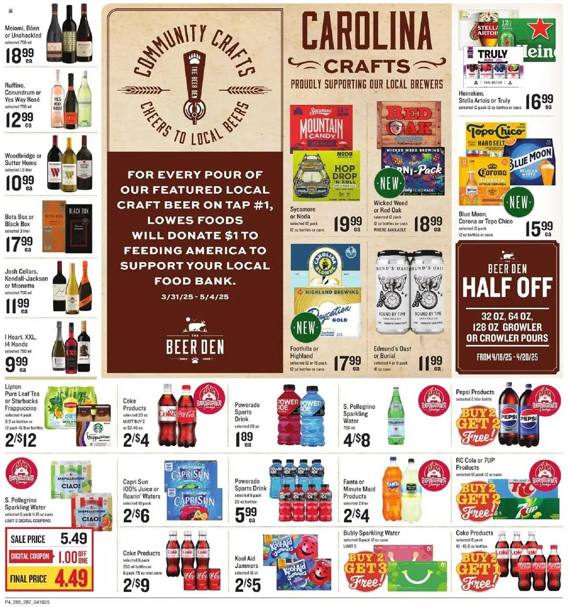Weekly ad Lowes Foods Weekly Ad from April 16 to April 22 2025 - Page 5